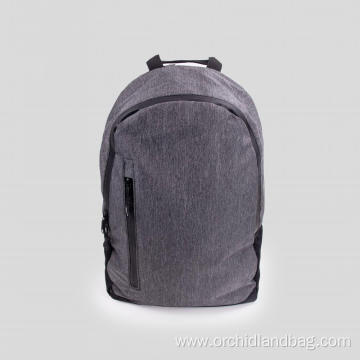 Black and gray casual backpack